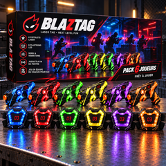 Kit Laser Game BLAZTAG – L'arène à la maison