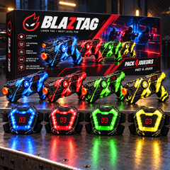 Kit Laser Game BLAZTAG – L'arène à la maison